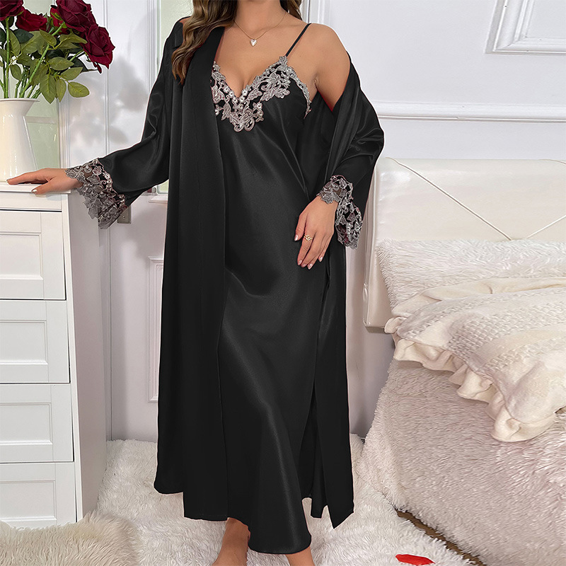 Robe Silk Women - Premium Women’s Autumn Winter Midi Camisole