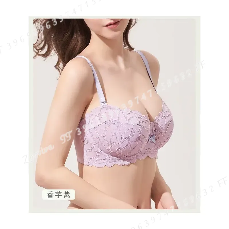 Women Plus Size French Lace Br - Bralette Wireless Soft review and price