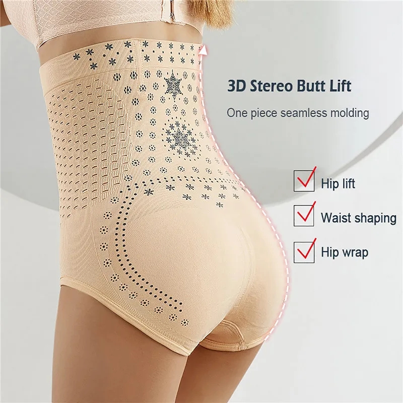3pcs Women High Waist Compress - Seamless Underwear Women review and price