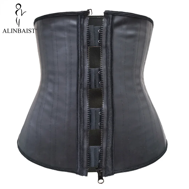 25-Steel Bones Latex Waist Tra - Shapewear Bodysuit Firm review and price