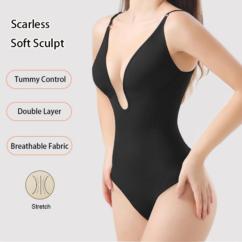 Women's Backless Bodysuit Shap - Seamless Underwear Women review and price