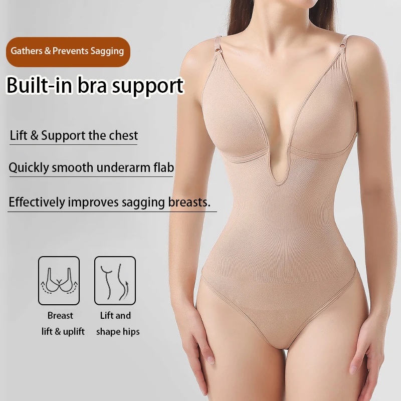 Women's Backless Bodysuit Shap - Seamless Underwear Women review and price